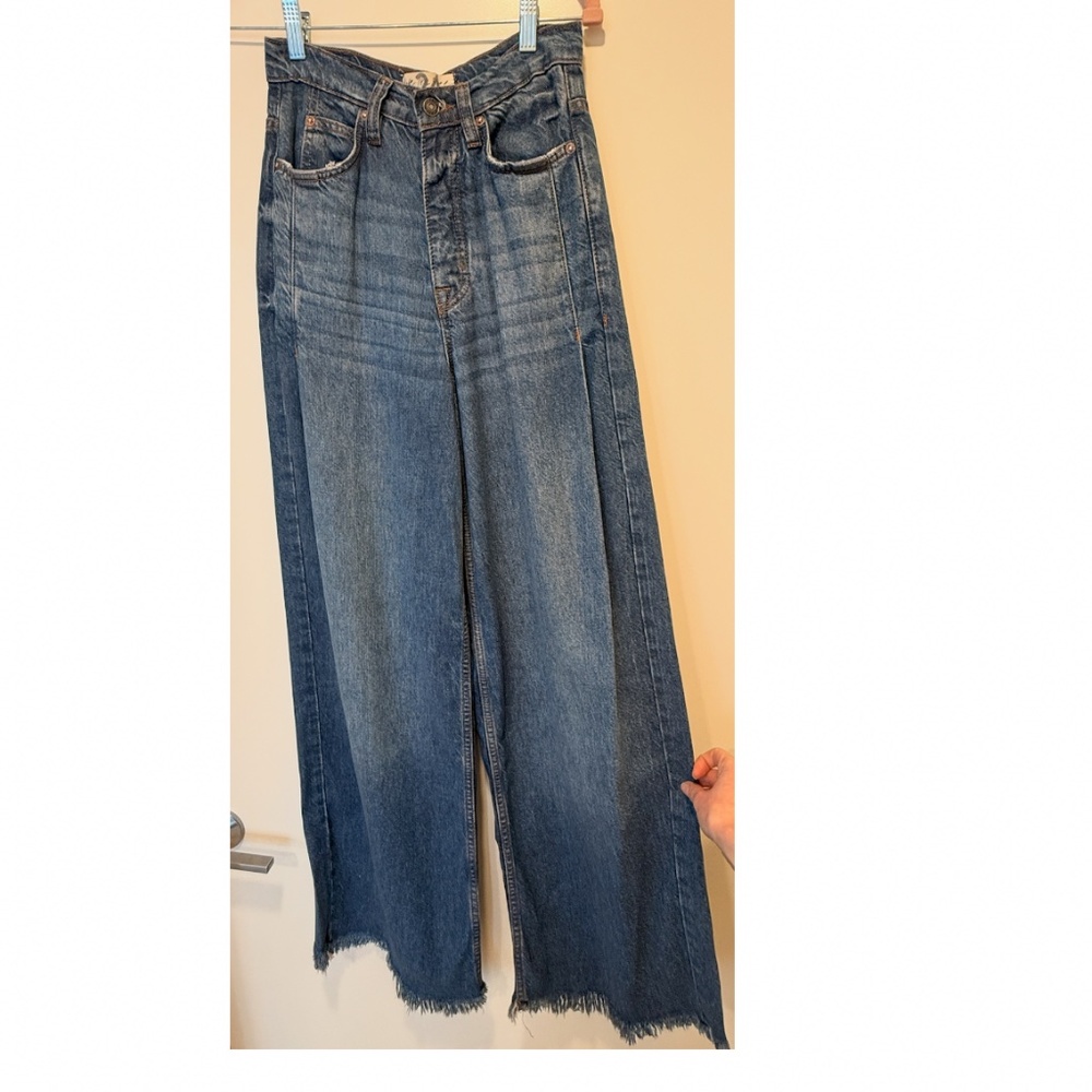 NWOT Free People We the Free Old West Slouchy Jeans | Size 24 - Picture 3 of 13